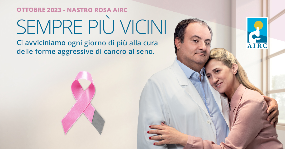 Tumore al seno 30 anni di nastro rosa, raccolta fondi Airc